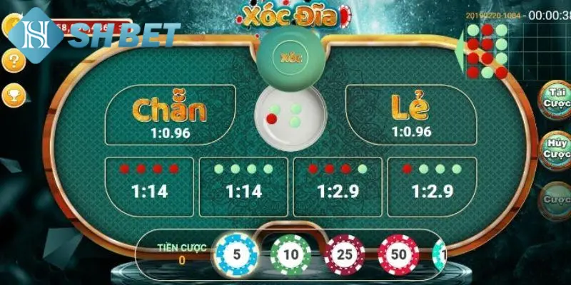 Các loại cầu thường thấy trong game xóc đĩa