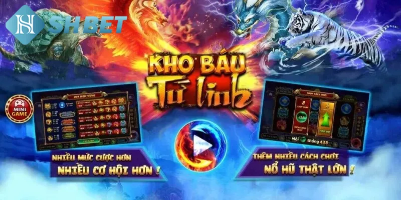 Khám phá thông tin khái quát về game slot kho báu tứ linh