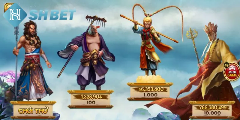 Tây Du Ký là tựa game nổ hũ nhiều hội viên yêu thích