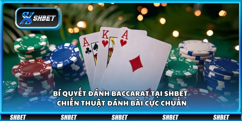 Bí quyết đánh Baccarat tại Shbet – Chiến thuật đánh bài cực chuẩn