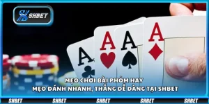 Mẹo chơi bài Phỏm hay – Mẹo đánh nhanh, thắng dễ dàng tại Shbet